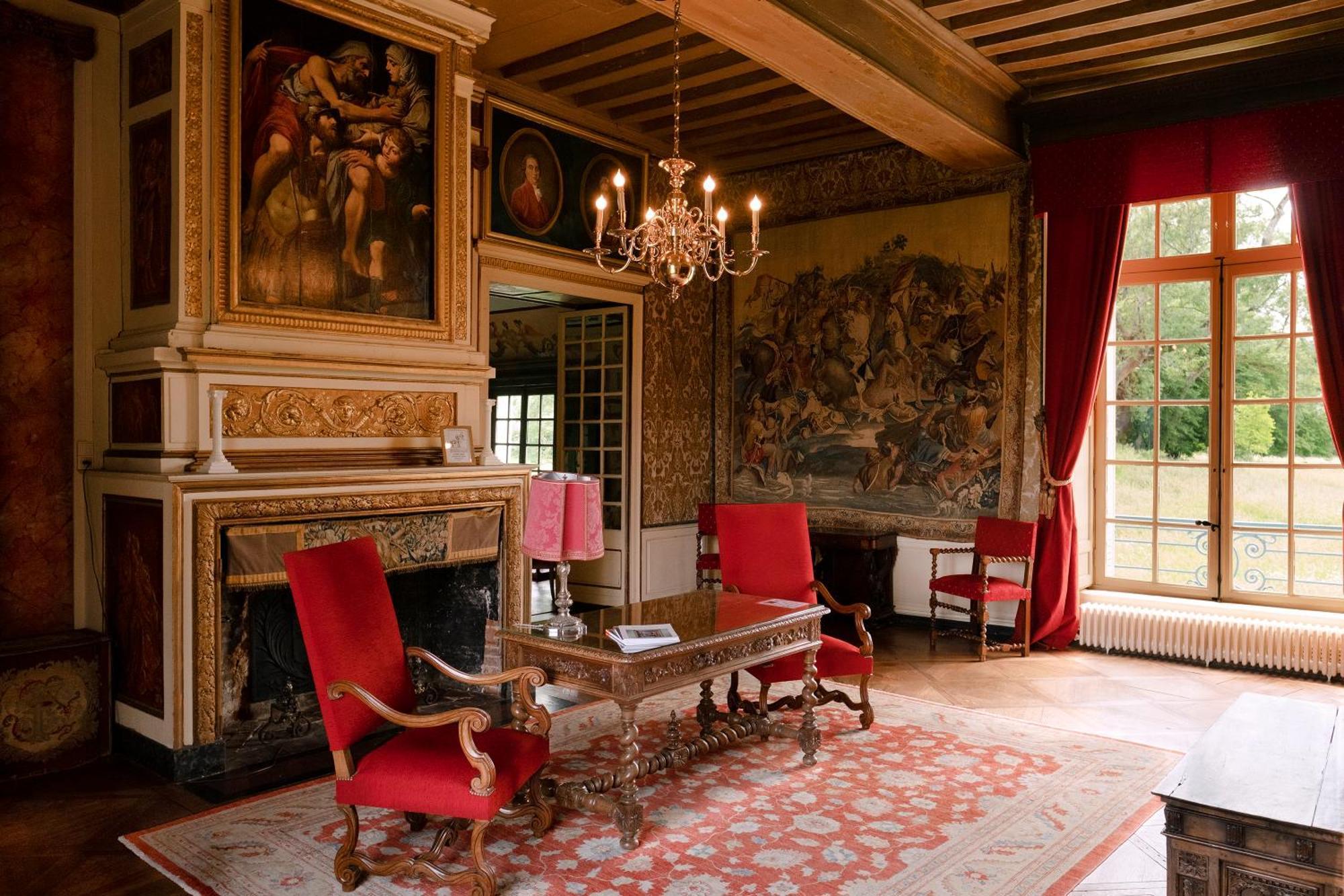 Le Chateau De Bonnemare - Bed And Breakfast Radepont Exteriör bild